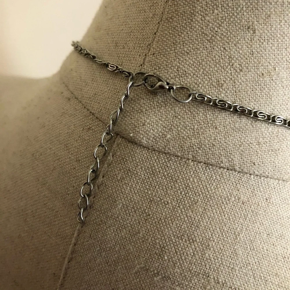 Moon Necklace with Adjustable Chain Costume